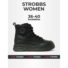 Кроссовки STROBBS, размер 38, чёрный
