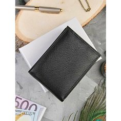 Зажим для купюр Skin, фактура гладкая, black