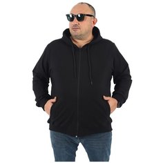 Толстовка MOCGRANDE, размер 6XL(68), , черный..