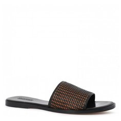 Шлепанцы Dragon, размер 37, черный/оранжевый