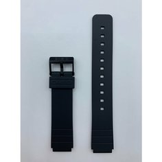 Ремешок CASIO, диаметр шпильки 1.8 мм, размер 16, черный