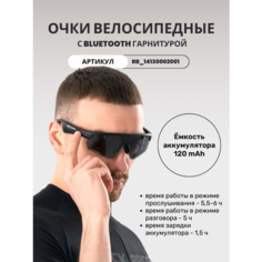 Солнцезащитные очки RockBros, черный матовый
