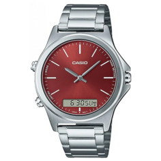 Наручные часы CASIO Collection, стальной/бордовый