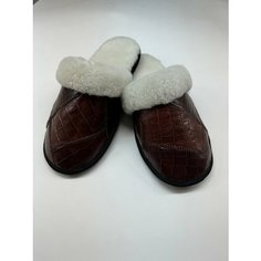 Тапочки LAMB BOTTI, размер 42, коричневый