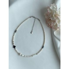 Чокер, перламутр, авантюрин, длина 37 см, белый Love And Soul Jewelry