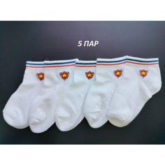 Носки 5 пар, размер 23/28, , белый 365 Days