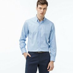 Рубашка LACOSTE, размер T39, голубой