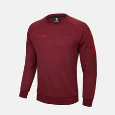 Толстовка спортивная Kelme, размер 02-XS, , бордовый, черный