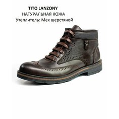 Ботинки Tito Lanzony, размер 43, коричневый
