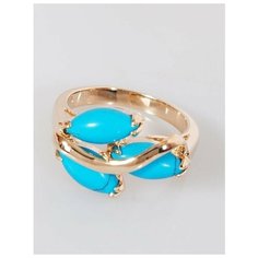 Кольцо Lotus Jewelry, бирюза, размер 16, бирюзовый