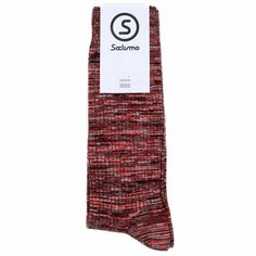 Носки Soclumo Высокие носки - 3 Микс - Вино, размер 41-45, черный, белый, красный