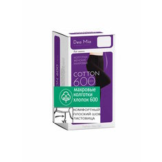 Колготки DEA MIA Колготки махровые женские теплые хлопковые Dia Mia Cotton 600 Den, 600 den, размер 3, черный