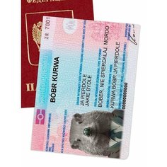Обложка для паспорта , белый Mobi Fone