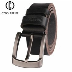 Ремень , размер 120, черный Coolerfire