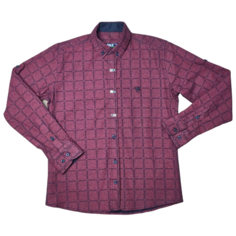 Рубашка BoLd, размер 152, бордовый