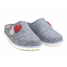 Тапочки Inblu, размер 38, серебряный