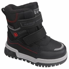 Ботинки Tom&Miki, размер стелька - 17,7 см., черный / красный