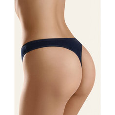Трусы MiNiMi Basic String, размер 44=S, 92-96, синий