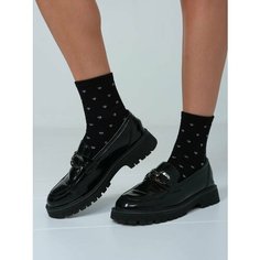 Носки Moroz, комплект, 3 пары, размер 23/25, черный