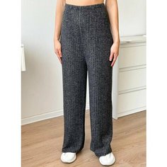 Брюки клеш , размер L-XL, серый Нет бренда