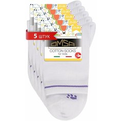 Носки Omsa размер 35-38 (20-22), , белый