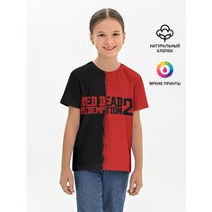 Футболка хлопковая детская RED DEAD REDEMPTION 2 | RDR2, размер 164, мультиколор Lacotton.Ru