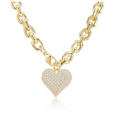 Колье, длина 40 см, золотой Beauty Charmes
