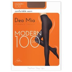 Колготки DEA MIA Modern, 100 den, размер 4, коричневый