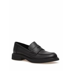 Лоферы El Tempo VIC5-363_1812C-T_BLACK, размер 39, черный матовый