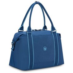 Сумка дорожная RONCATO, 20 л, 40х25х20 см, ручная кладь, синий