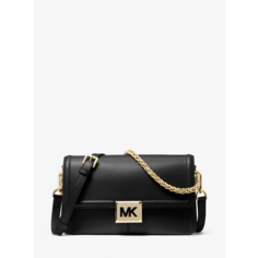 Сумка кросс-боди MICHAEL KORS, фактура гладкая, матовая, черный