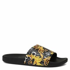Шлепанцы Versace Jeans Couture, размер 42, черный