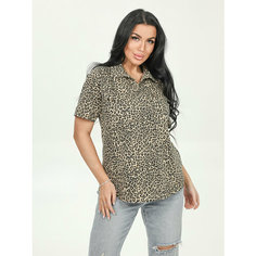 Поло LOVETEX.STORE, размер 50, коричневый