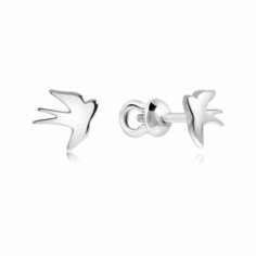 Серьги пусеты VALTERA, серебро, 925 проба, , серебристый