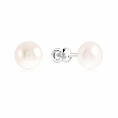 Серьги пусеты VALTERA, серебро, 925 проба, , серебристый