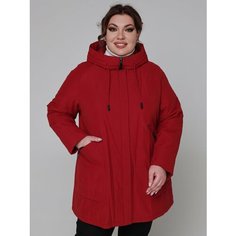 Куртка Karmelstyle, размер 62, бордовый