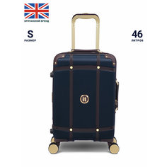Чемодан IT Luggage, 46 л, размер S, синий