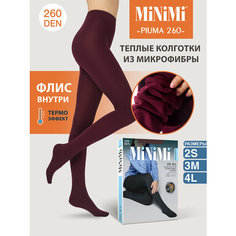 Колготки MiNiMi Piuma, 260 den, профилактический класс компресии, размер 2, mosto