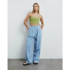 Джинсы палаццо Gloria Jeans, размер 38/158, медиум-лайт