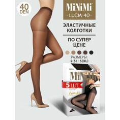 Колготки MiNiMi Lucia, 40 den, 5 шт., размер 2, cappuccino