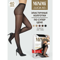Колготки MiNiMi Lucia, 40 den, 5 шт., размер 3, nero