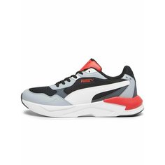 Кроссовки PUMA, размер 7.5, белый, серый, красный, черный