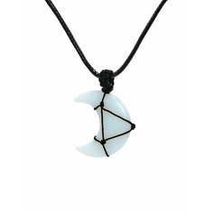 Колье SILVARIE, лунный камень, длина 74 см, голубой