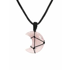 Колье SILVARIE, розовый кварц, длина 74 см, светло-розовый