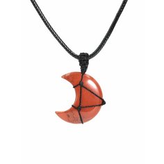 Колье SILVARIE, яшма, длина 74 см, красный