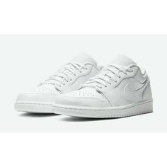 Кроссовки Jordan Air Jordan 1 Low, размер 7US 40 EUR 25 CM, белый