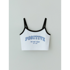 Топ Sela, размер 134, белый