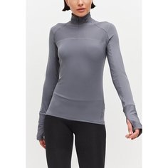 Толстовка спортивная Reebok, размер 2XS, , серый