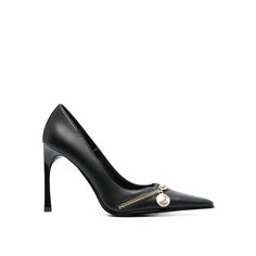 Туфли лодочки Versace Jeans Couture, размер 39, черный