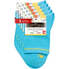 Носки Omsa размер 35-38 (20-22), , бирюзовый